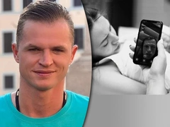Дмитрий Тарасов, пропустивший роды жены, общается с крошкой-дочерью по по видеосвязи