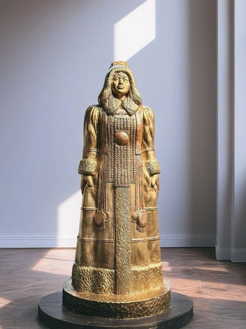 Женщина в национальном наряде | Источник: Александр Пахомов / личный архив