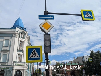 Светофоры перестали работать | Источник: читатель NGS24.RU
