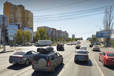 В Волгограде на перекрестке погасли светофоры