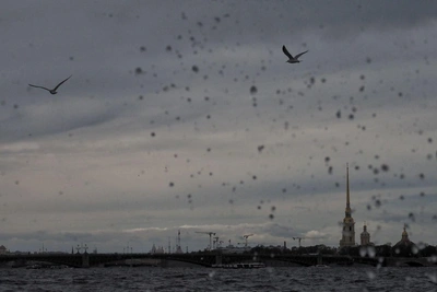 В Петербурге погода близка к норме, но с дождями и мокрым снегом
