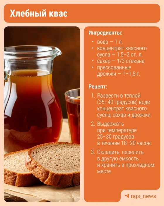 Хлебный квас — самый распространенный | Источник: NGS.RU