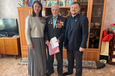 Ветеран Маньчжурской операции Николай Богодухов встретил 100 лет