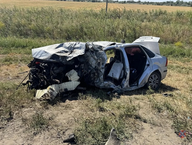 Ford, предположительно, ехал через Волгоградскую область транзитом | Источник: ГУ МВД России по Волгоградской области