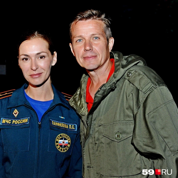 Фото на память — Марина Петренко и Павел Ознобишин | Источник: Ирина Тропина / 59.RU