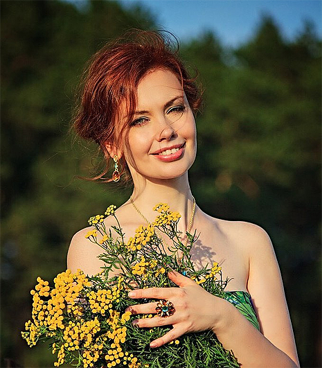 Анна Ширяева, телеведущая, фото