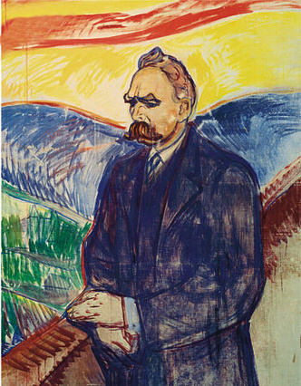 Эдвард Мунк. «Фридрих Ницше», 1906 год.