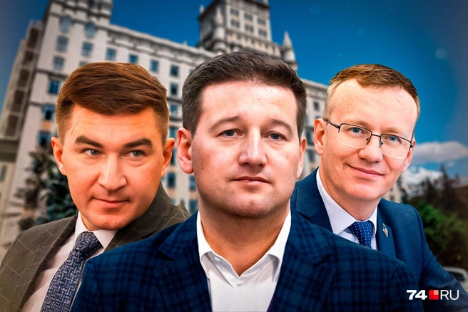 Больше всех в 2024 году заработал ректор ЮУрГУ Александр Вагнер (в центре) | Источник: Дарья Пона, Наталья Лапцевич, МГТУ им. Носова, Семен Казьмин (коллаж)