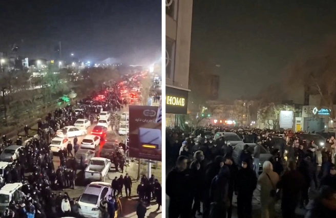 Протестующие устраивают стычки с правоохранительными органами на улицах | Источник: Reuters