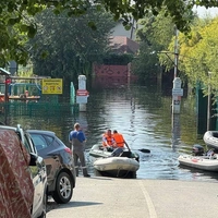 «Под воду ушло около 80% участков»: Тюмень столкнулась с рекордным паводком