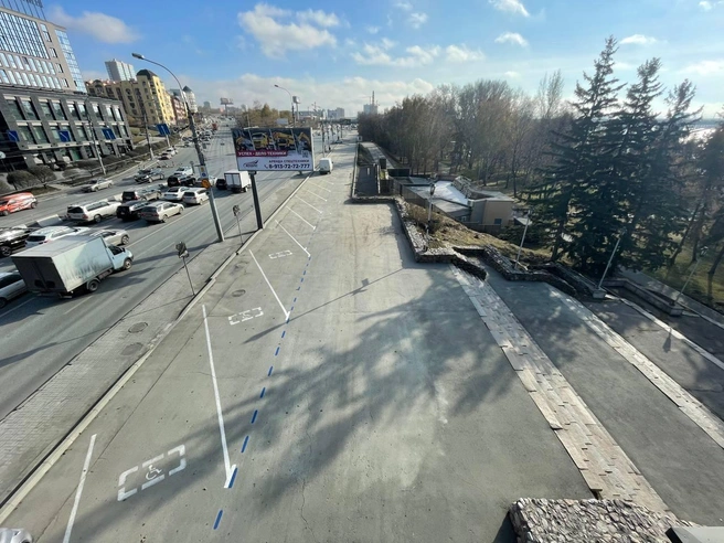 То, как будет выглядеть парковка в зимний сезон, пока остаётся неопределённым. | Источник: Автор: Александр Ощепков