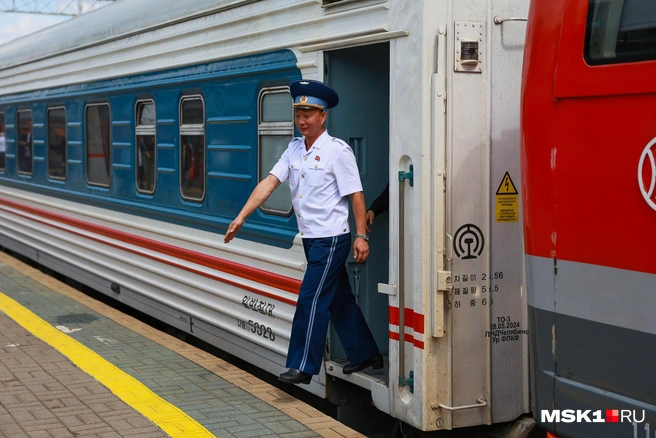Открытие железнодорожного сообщения между Москвой и Пхеньяном  | Источник: Артём Устюжанин / MSK1.RU