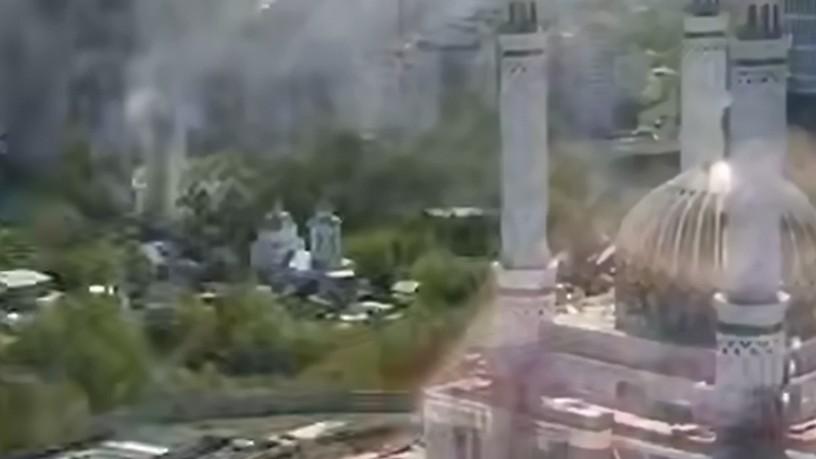 Возле уфимской мечети «Ар-Рахим» случился пожар