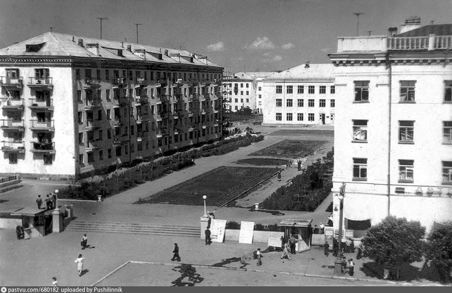 Улица Гоголя, Курган, 1961—1963 | Источник: Старый Курган