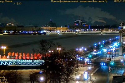 Петербург встретил неделю сильными морозами