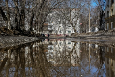 Резкое потепление в Нижнем Новгороде несёт двойную угрозу