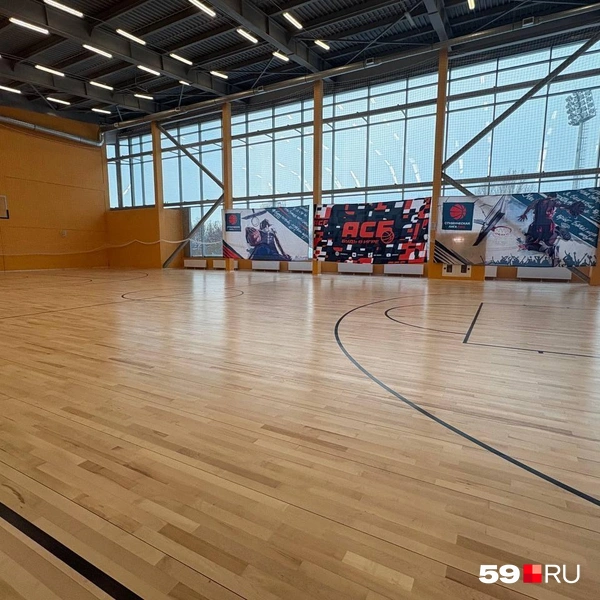 Баскетбольный зал | Источник: Екатерина Вохмянина / 59.RU