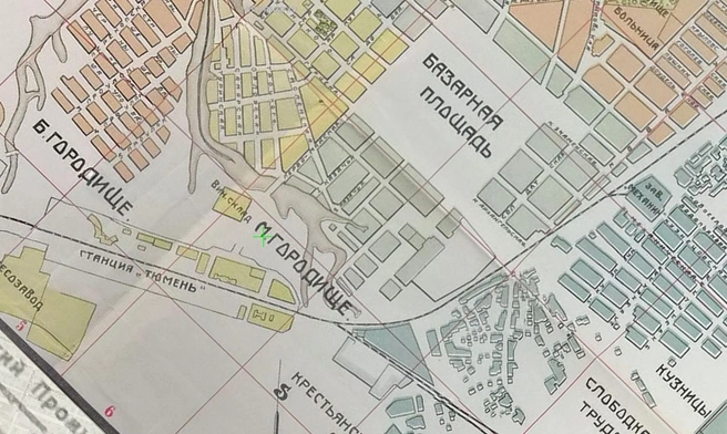 Карта 1926 года, на ней нет стадиона | Источник: retromap