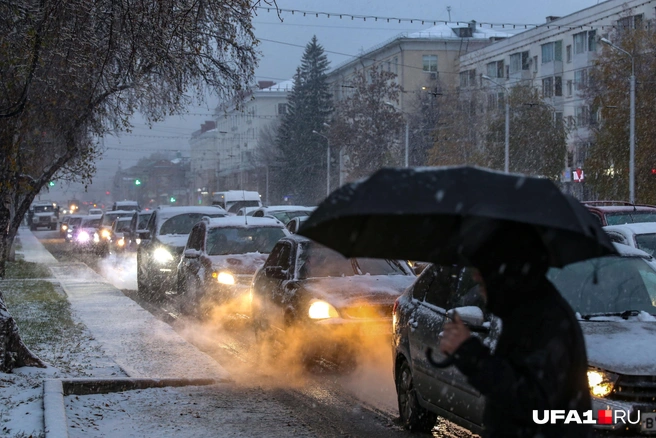 Будет идти снег с дождем | Источник: Тимур Шарипкулов / UFA1.RU