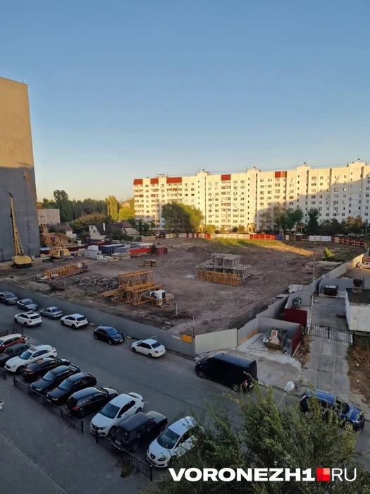 На объект уже завезли оборудование | Источник: читатель Voronezh1.ru