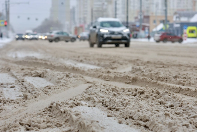 Это ненормативное состояние дороги | Источник: Михаил Шилкин