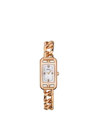 Прочная связь: часы Hermès Nantucket с браслетом-цепочкой