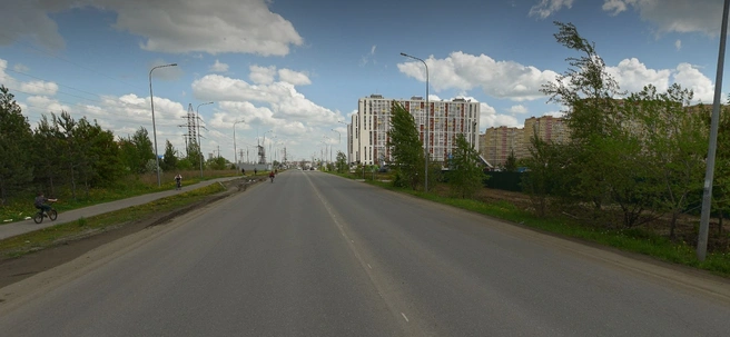 Дорога по улице Уездной ведет в Слободу | Источник: yandex.ru/maps