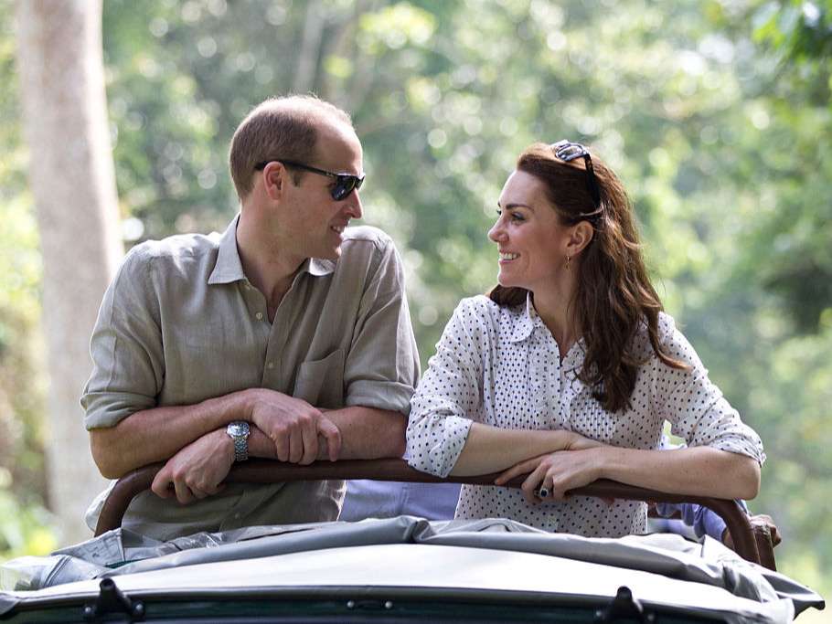 Принц Уильям и герцогиня Кэтрин в Индии, 13 апреля 2016 | marieclaire.ru