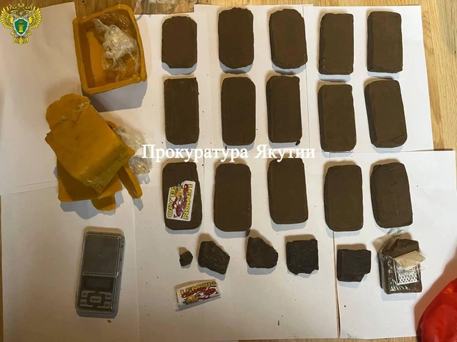 Полученные наркотики | Источник: Прокуратура Республики Саха (Якутия) / T.me