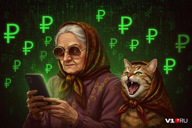 Специалисты надеются — внуки помогут пенсионерам разобраться в финансовой «цифре» | Источник: Полина Авдошина / V1.RU
