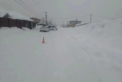 Boy hit by car while sledding on inflatable tube