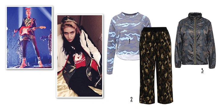 1. Свитшот, Reebok. 2. Кюлоты, Topshop. 3. Куртка, Mango, | Источник: Инстаграм (запрещенная в России экстремистская организация)