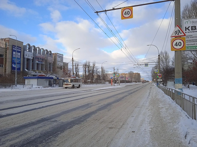 Зима в Ульяновске пришла морозно и снежно | Источник: Дмитрий Сильнов / 173. RU