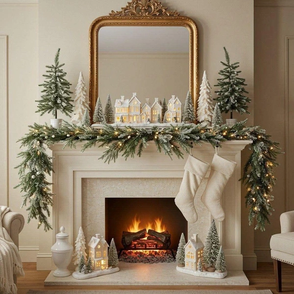 как украсить дом к новому году, как украсить дом к новому 2026 году, украшение дома к новому году, украшение дома к новому году 2026, украшения дома к новому году своими руками, новогодние вытынанки, оформление дома к новому году, новогодний декор 2026 | Источник: соцсети