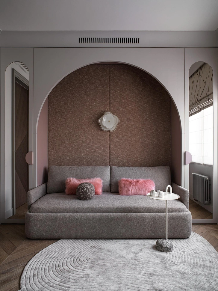 Детская девочки. Кровать, Loffilab. Ковер, Dovlet house. | Источник: Сергей Красюк; стиль: Yes we may