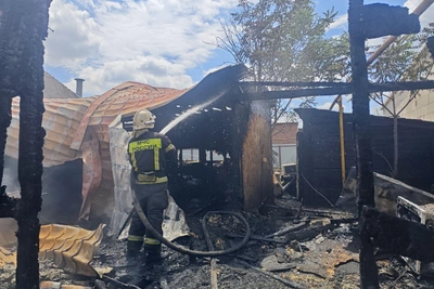 Двое детей погибли при пожаре в Батайске