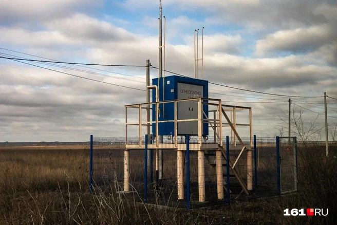По периметру нескольких хуторов, в том числе и хутора Паркшеева, расположены такие газовые узлы