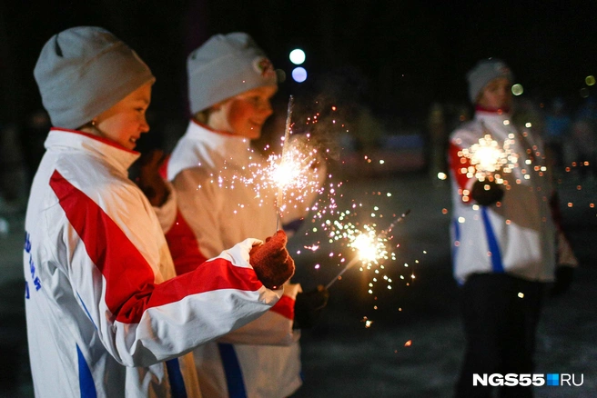 Фейерверк на палочке