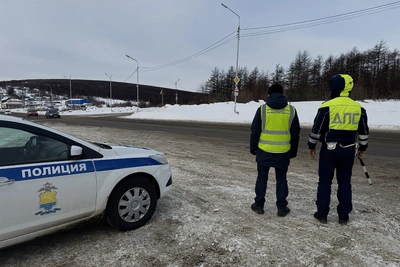 В Магадане госавтоинспекторы провели рейд «Пассажирские перевозки»