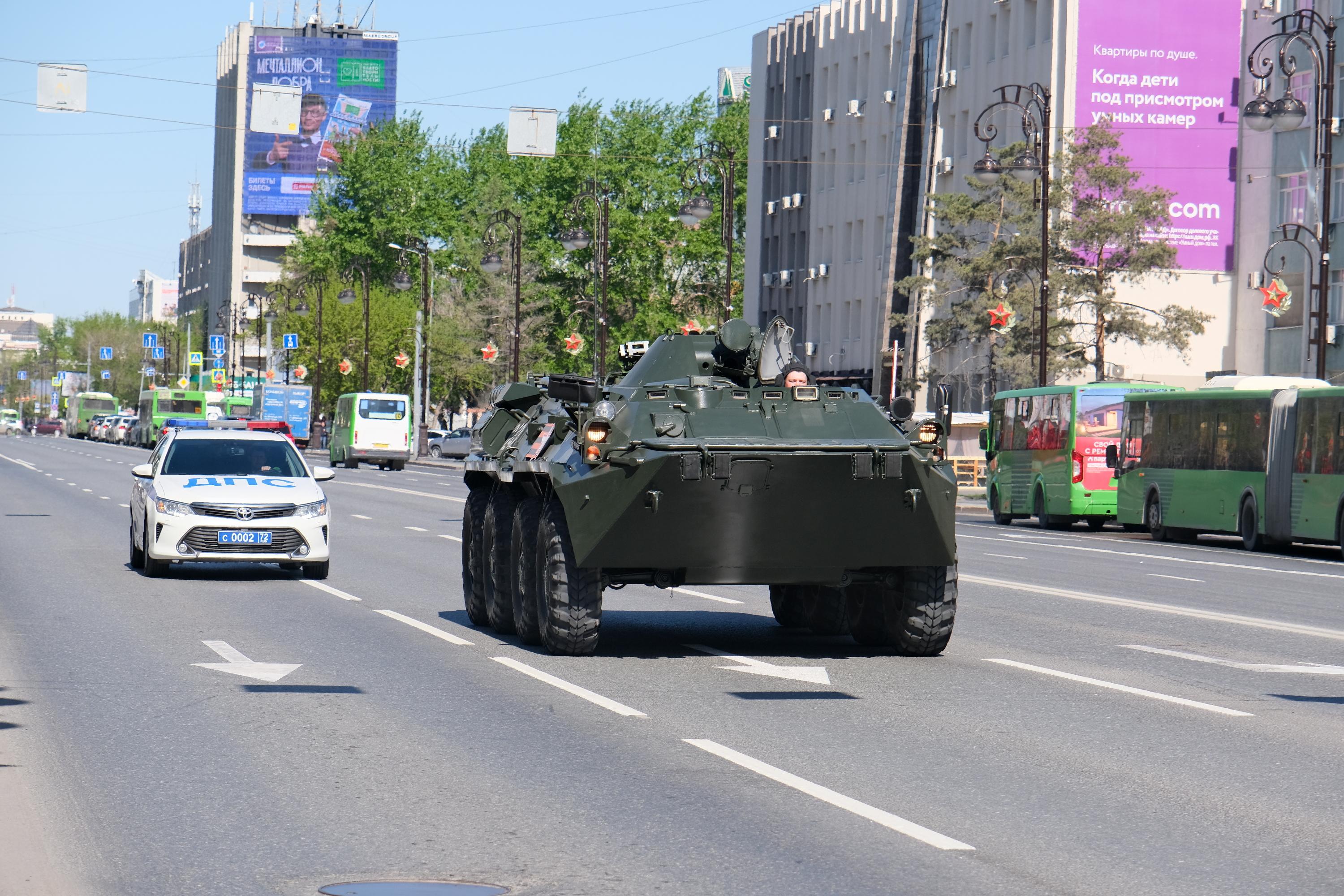 В Тюмени парад на 9 Мая пройдет в новом формате