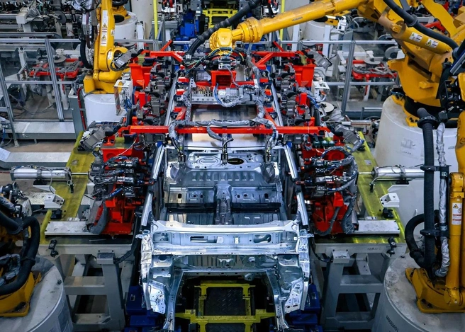 На заводе в Шушарах, где раньше делали Opel и Chevrolet, теперь будут собирать автомобили Jaecoo/Jeland в режиме полного цикла — первые кузова уже сварены | Источник: «АГР Холдинг»