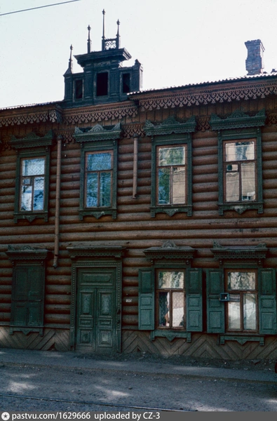 А в этой усадебке расположилась управляющая компания | Источник: автор неизвестен / Pastvu.com