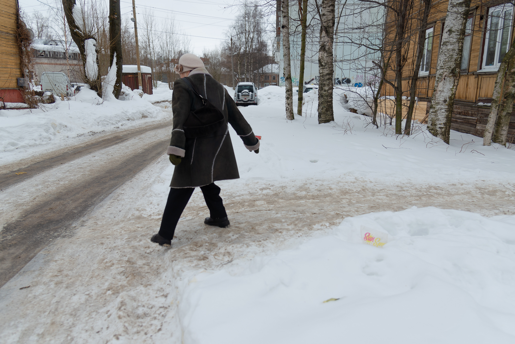 Будьте осторожны на дорогах: в Архангельской области — гололед 