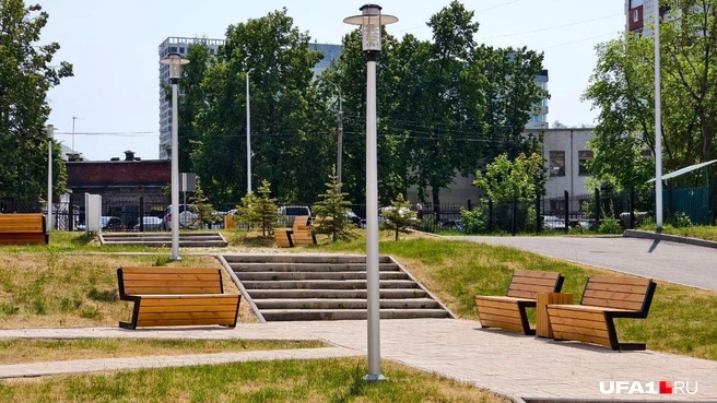 Рядом — сквер | Источник: Булат Салихов / UFA1.RU