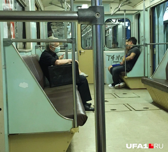 Так поезда выглядели в 2020 году | Источник: Андрей Бирюков / UFA1.RU