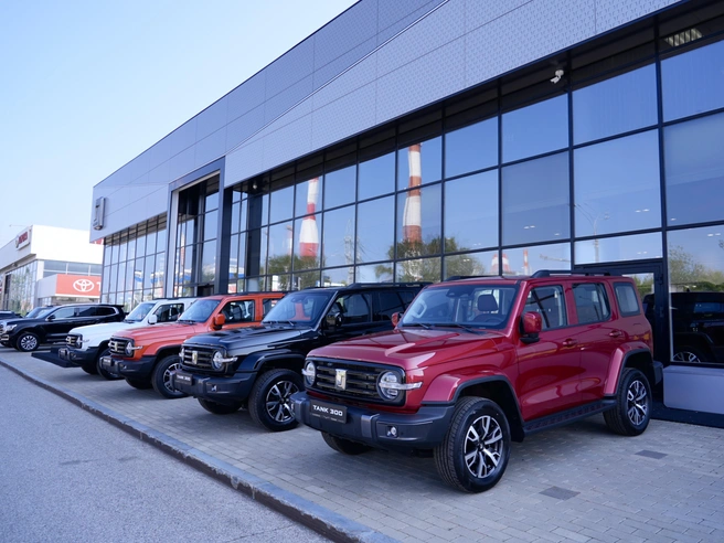 Автомобили представлены в различных цветах и комплектациях  | Источник: TANK VERRA