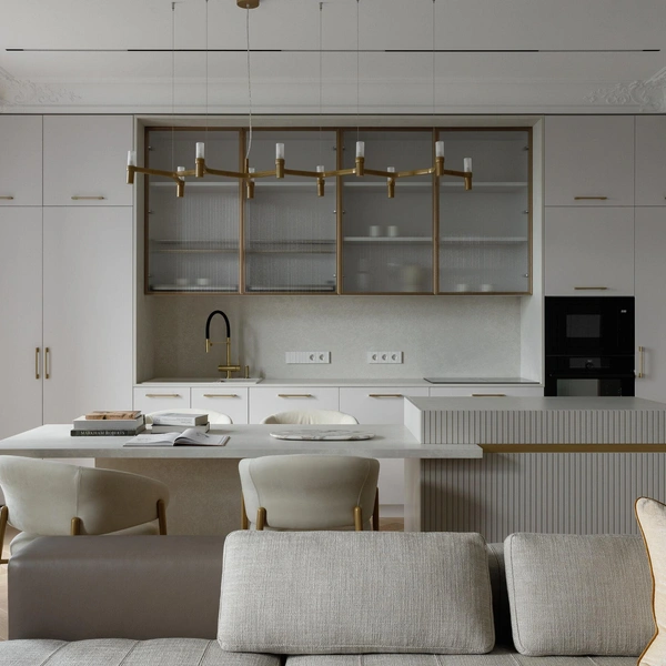 Квартира в Москве. Проект Starikova Architects.