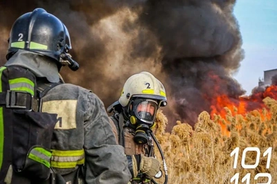 В Астраханской области за сутки случилось 14 ландшафтных возгораний