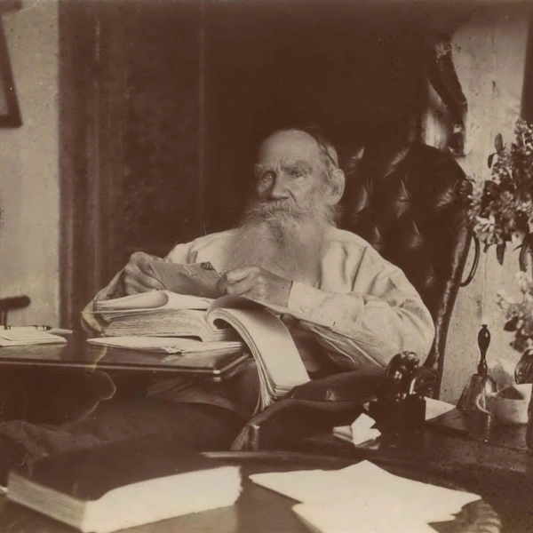 Л.&nbsp;Н.&nbsp;Толстой в день своего 80-летия. 28 августа 1908 г., Государственный музей-заповедник Л.&nbsp;Н.&nbsp;Толстого | Источник: пресс-служба «Росфото»