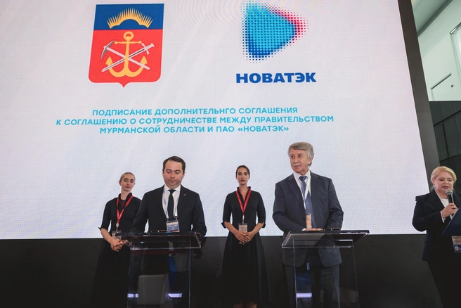 Губернатор Мурманской области Андрей Чибис принял участие в ПМЭФ-2025 | Источник: правительство Мурманской области